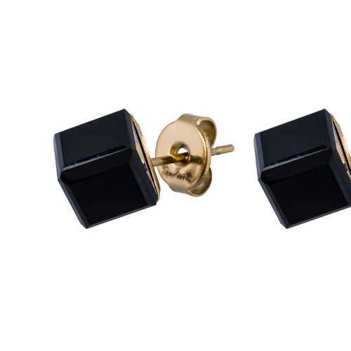 Пусеты Fiore Luna  Black, SWE2127/2 BL G фото 3